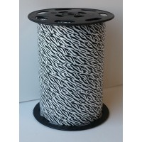Curling Ribbon with Zebra Print 10 mm x 225 mtr (1 roll) [HV-PLS10Z]