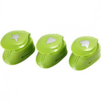 Paper Punches, size 25 mm, 3 pcs [HOB-11301]