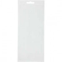 Stickers, sheet 10x23 cm, 1 sheet, white [HOB-170049]