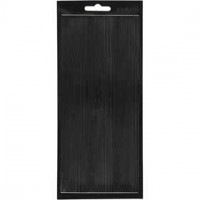 Stickers, sheet 10x23 cm, 1 sheet, black [HOB-170050]