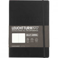 Bullet Journalling Notebook, A5 14x21 cm, thickness 2 cm, 1 pc, black [HOB-19289]