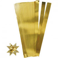 Paper Star Strips, W: 25 mm, D: 11.5 cm, 100 strips, gold [HOB-20724]