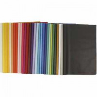 Tissue Paper, sheet 50x70 cm, 14 g, 300 mixed sheets, asstd colours [HOB-20906]