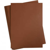 Card, A2 420x600 mm, 180 g, 100 sheets, coffee brown [HOB-21325]