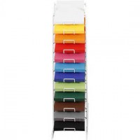 Coloured Card, A4 210x297 mm, H: 900 mm, 12x100 sheets, asstd colours [HOB-214273]