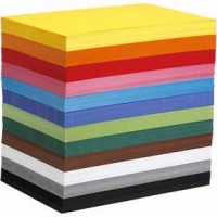 Coloured Card, A4 210x297 mm, 180 g, 12x100 mixed sheets [HOB-21427]