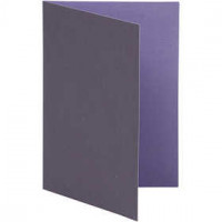 Cards And Envelopes, size 10.5x15 cm, 250 g, 10 pcs, lilac/dark lilac [HOB-216005]