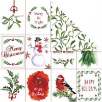 Design Paper, sheet 30.5x30.5 cm, 180 g, 5 sheets [HOB-22523]