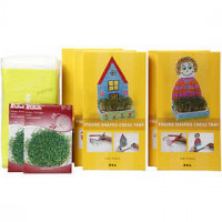 Figure Shaped Cress Trays, H: 20 cm, white, 30sets