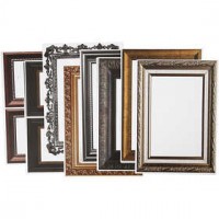 Frames, sheet 26,2x18,5 cm, metallic colours, 16mixed sheets