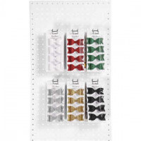 Paper Bow, size 31x85 mm, 6x10 packs [HOB-24795]