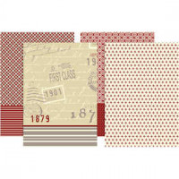 Decoupage Paper, sheet 25x35 cm, 17 g, 80 mixed sheets [HOB-25475]