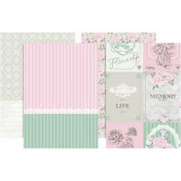 Decoupage Paper, sheet 25x35 cm, 17 g, 8 mixed sheets [HOB-254770]