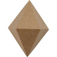 Diamond Pendant, size 8.7x12 cm, 4 pcs [HOB-26360]