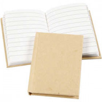 Notebook, A7 7.5x10.5 cm, 60 g, 1 pc, brown [HOB-264580]
