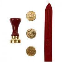 Wax Seal Set, D: 18 mm, 1 set [HOB-27021]