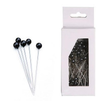 Push Pins 6 mm Black [IFS-27520]