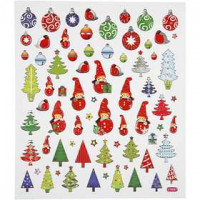 Fancy Stickers, sheet 15x16.5 cm, 1 sheet [HOB-288230]