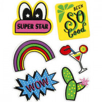 Soft Stickers, sheet 12.2x17.75 cm, 1 sheet [HOB-29093]