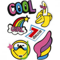 Soft Stickers, sheet 12.2x17.75 cm, 1 sheet [HOB-29094]