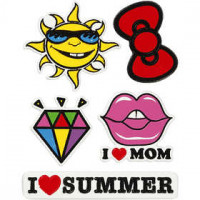 Soft Stickers, sheet 12.2x17.75 cm, 1 sheet [HOB-29098]