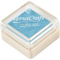 Ink Pad, size 25x25 mm, 1 pc, pale aqua [HOB-29983]