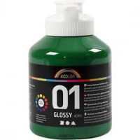 A-Color Acrylic Paint, 500 ml, dark green [HOB-32028]