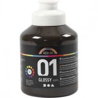 A-Color Acrylic Paint, 500 ml, brown [HOB-32030]