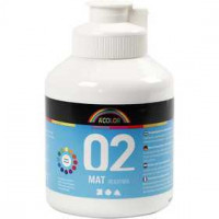 A-Color Acrylic Paint, 500 ml, white [HOB-32102]