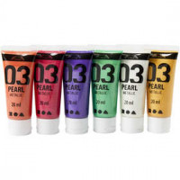A-Color Acrylic Paint, 6x20 ml, additional colours [HOB-32205]