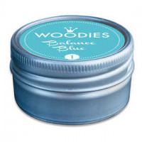Ink Pad, D: 35 mm, H: 20 mm, 1 tub, Balance blue (1) [HOB-32301]
