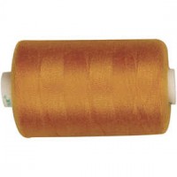 Sewing Thread, L: 1000, 915 m, golden [HOB-41199]