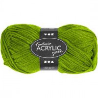 Fantasia Acrylic Yarn, L: 80 m, 50 g, light green [HOB-421800]