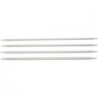 Metal knitting needles, L: 20 cm, size 3.5-5, 4 sets [HOB-42250]