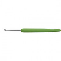 Crochet Hook, size 3.5, L: 13.3 cm, 1 pc, lime green [HOB-42383]