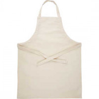 Apron, size 55x70 cm, 210 g/m2, 1 pc, natural [HOB-44587]