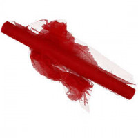 Tulle, W: 50 cm, 5 m, red [HOB-44615]