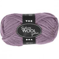 Sydney Yarn, L: 50 m, 50 g, purple [HOB-44672]