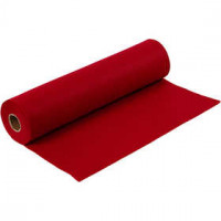 Craft Felt, W: 45 cm, thickness 1.5 mm, 5 m, antique red [HOB-45016]
