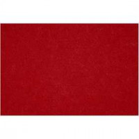 Craft Felt, sheet 42x60 cm, thickness 3 mm, christmas red, 1sheet