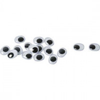 Googly Eyes, size 9x12 mm, 1000 pcs [HOB-501301]