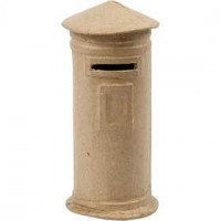 Money Box, mail box, H: 15 cm, D: 6,5 cm, 1pc [HOB-50430]