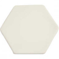 Art tile, D: 13 cm, thickness 0,7 cm, white, 10pcs [HOB-50574]