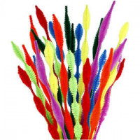 Pipe Cleaners, thickness 5-12 mm, L: 30 cm, 28 mixed, asstd colours [HOB-51631]