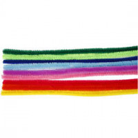 Pipe Cleaners, thickness 9 mm, L: 30 cm, asstd colours, 25mixed