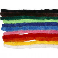 Pipe Cleaners, thickness 15 mm, L: 30 cm, asstd colours, 200mixed
