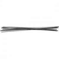 Stub Wires, thickness 0,5 mm, L: 20 cm, 1000pcs