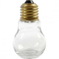 Light Bulb, H: 8 cm, 12 pcs [HOB-55807]