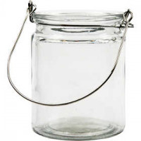 Lantern, H: 10 cm, D: 7.6 cm, 2 pcs [HOB-55862]