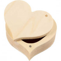 Box, W: 9 cm, H: 4 cm, 1 pc, plywood [HOB-56129]